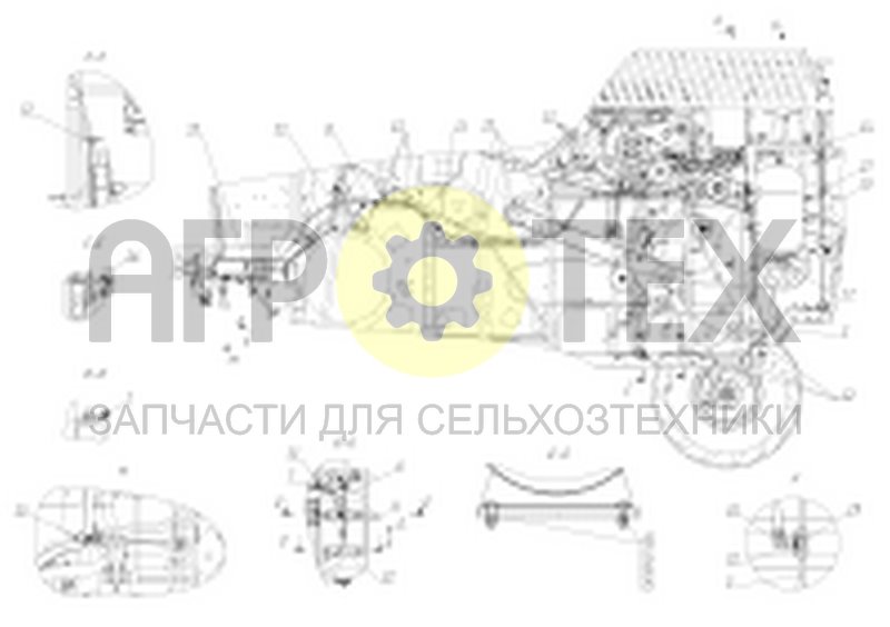 Чертеж Пневмосистема (152.39.00.600)